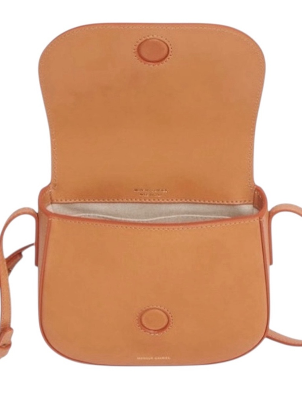 Mansur Gavriel Classic Crossbody Italian Leather Flap Front Crossbody Bag - Picture 2 of 10